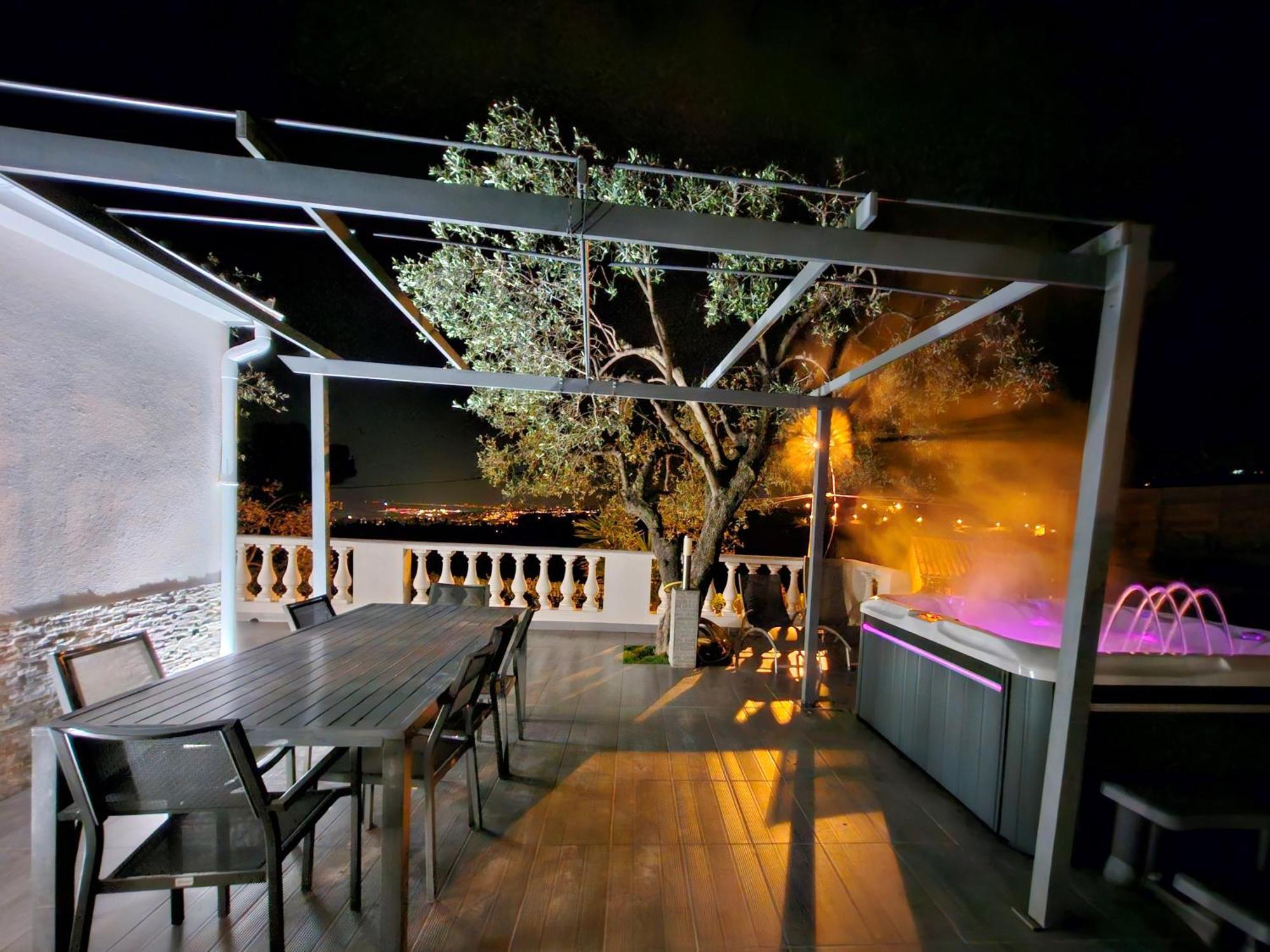Villa Vue Mer, Terrasse Et Spa Nizza Exterior foto